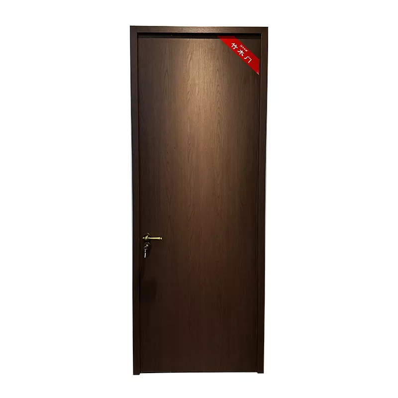 Dvere z bambusového dreva